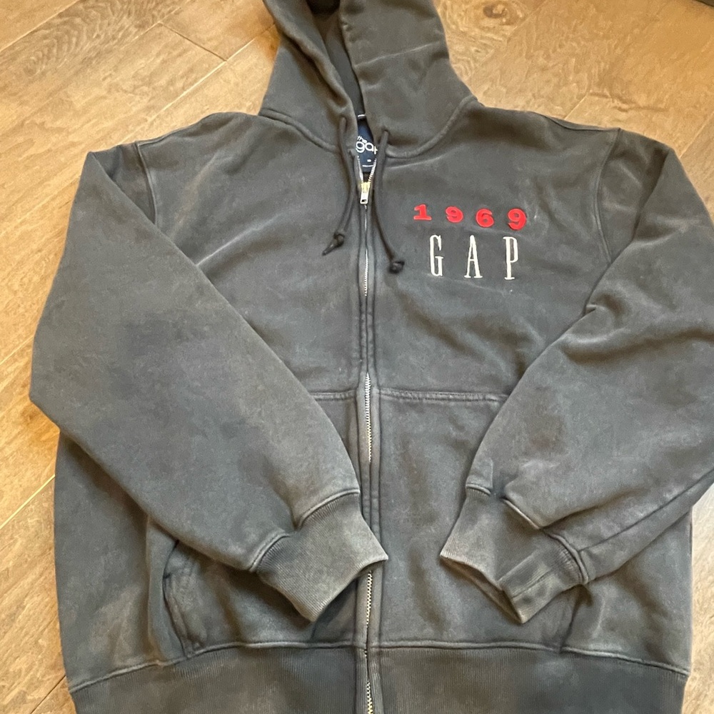 GAP Dark Gray / Black Hoodie